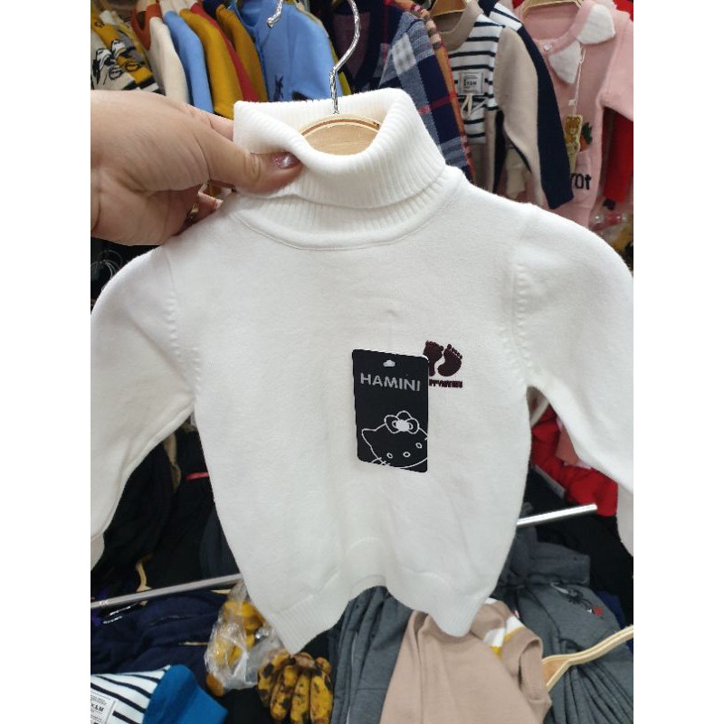 Áo len cổ lọ siêu mềm mịn size 8-30kg