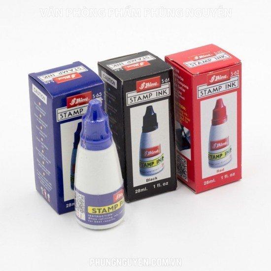 Mực đổ dấu Shiny - màu đỏ - 28ml