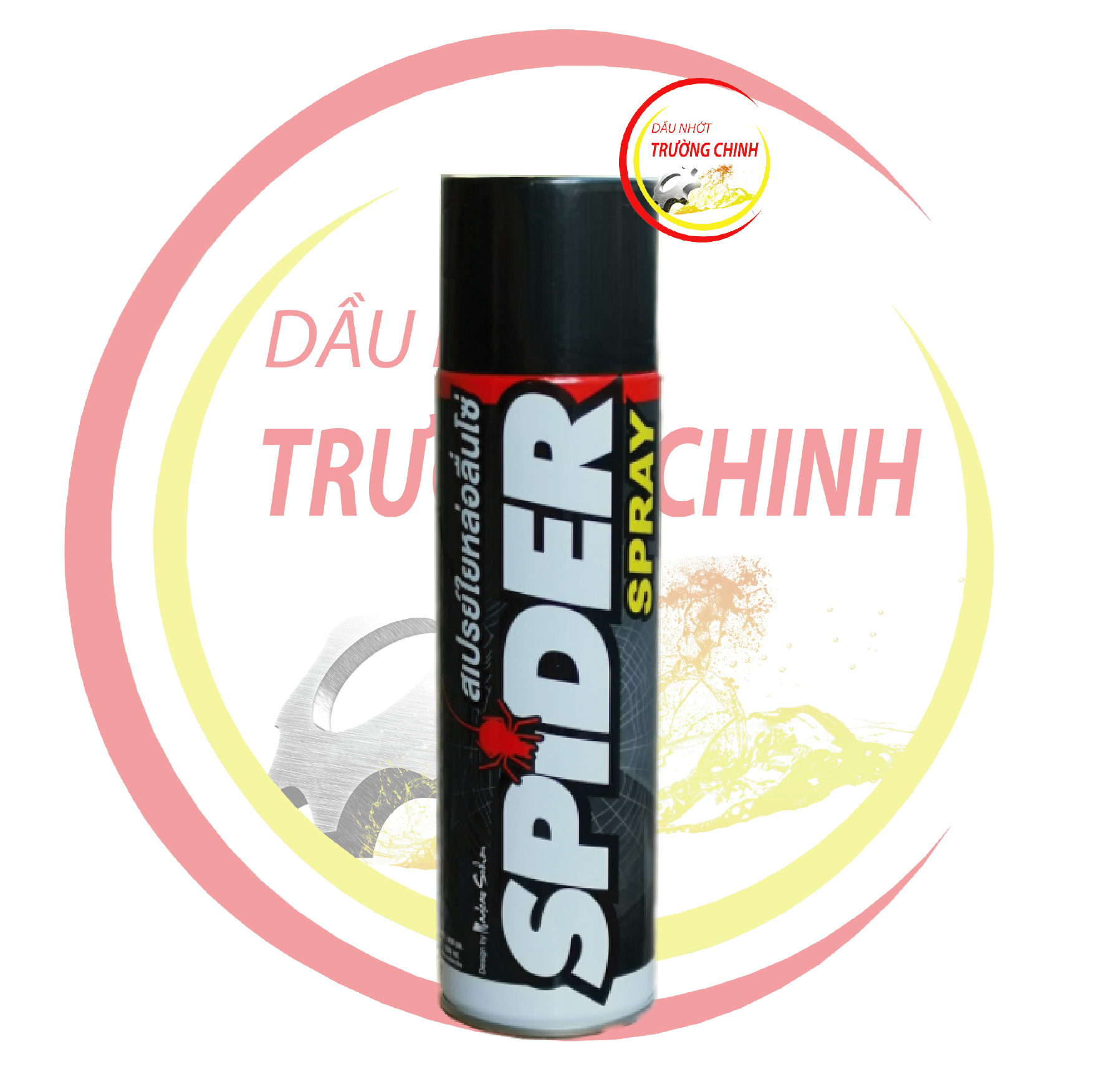 Compo 3 sp bôi trơn xịt sên  SPIDER- WOW Thái Lan