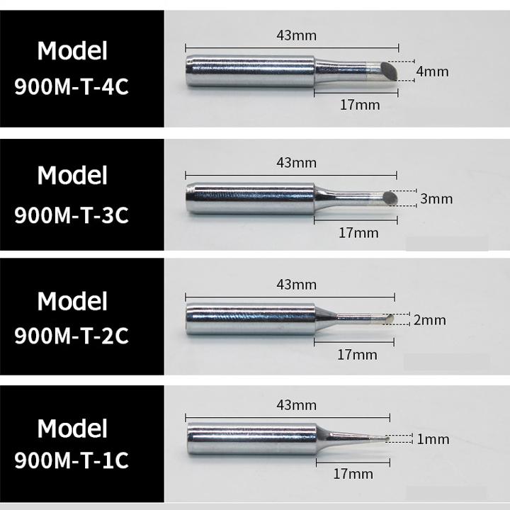 Đầu mũi hàn Hakko 900M-T nhật bản mũi hàn dao 900M-T-K cho trạm hàn 936 hàng cao cấp