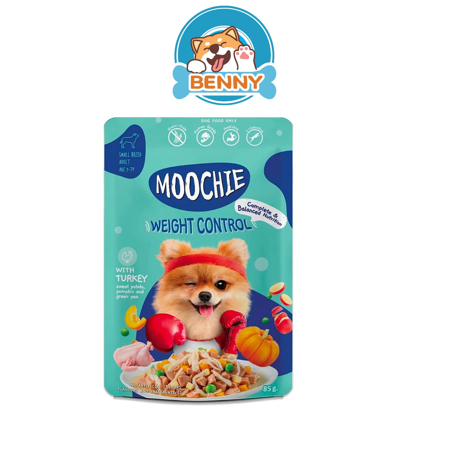 Pate Chó Moochie Dành Cho Mọi Lứa Tuổi 85G - Thái Lan