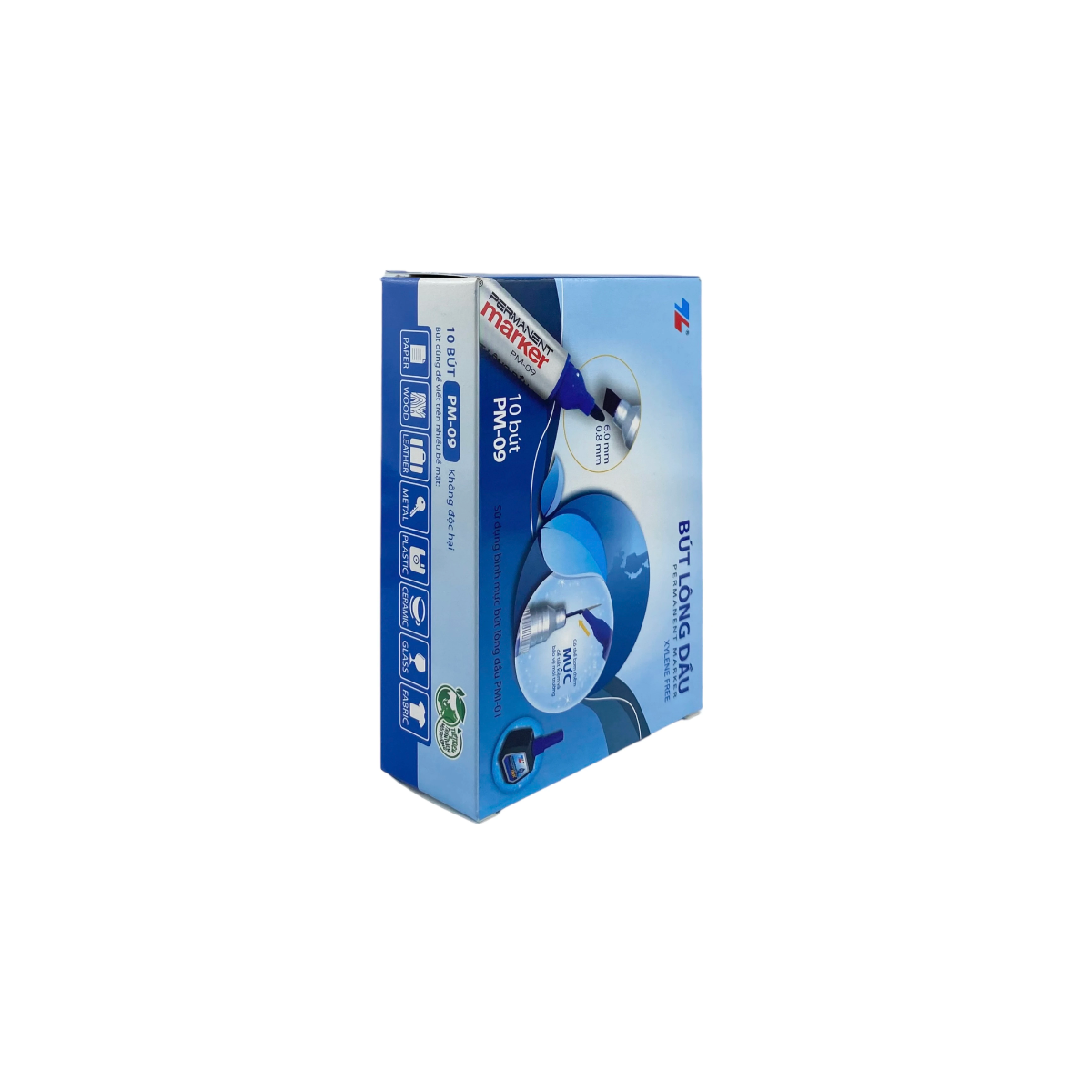 Bút Lông Dầu Thiên Long PM-09 (Hộp 10 Cây)