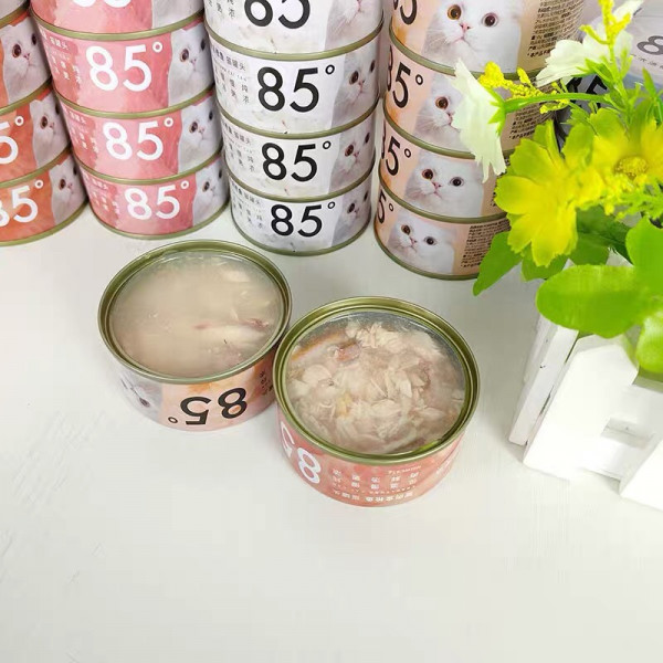 Pate Furry Tail 85 độ dạng lon dành cho mèo 85G