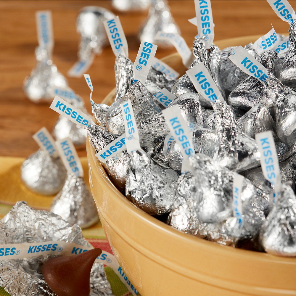 Lẻ 100G Socola Hershey's Kisses Mỹ
