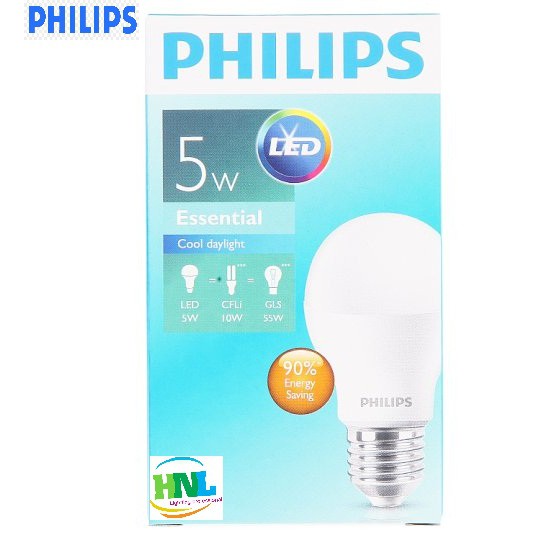 Bóng đèn Led buld ESSential 5w philips