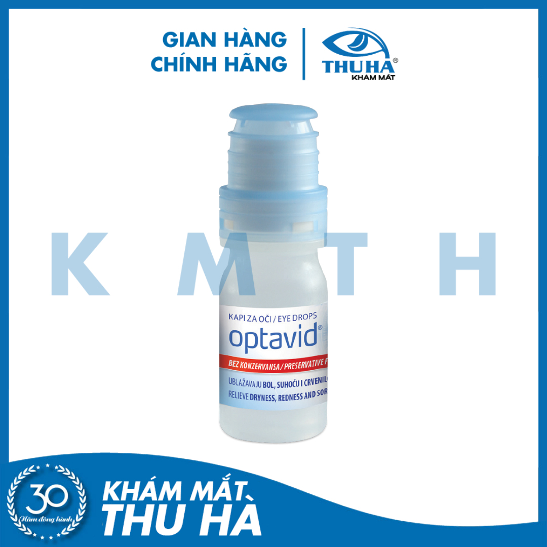 Optavid Apipharma - Dung dịch nhỏ mắt giảm khô mắt hiệu quả - EU [Lọ 10ml]