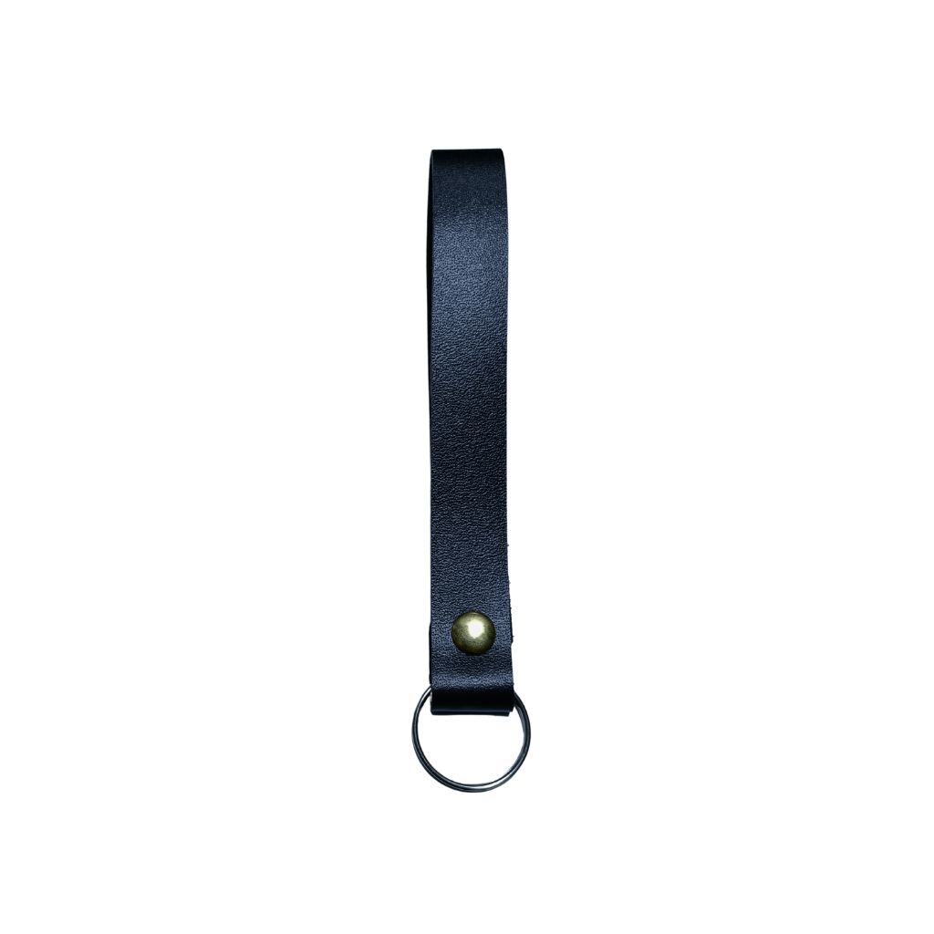 Móc khóa da bò thật khắc tên theo yêu cầu RIVIO LEATHER