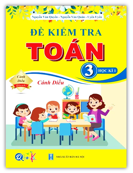 Sách - đề kiểm tra toán lớp 3 - học kì 1 -