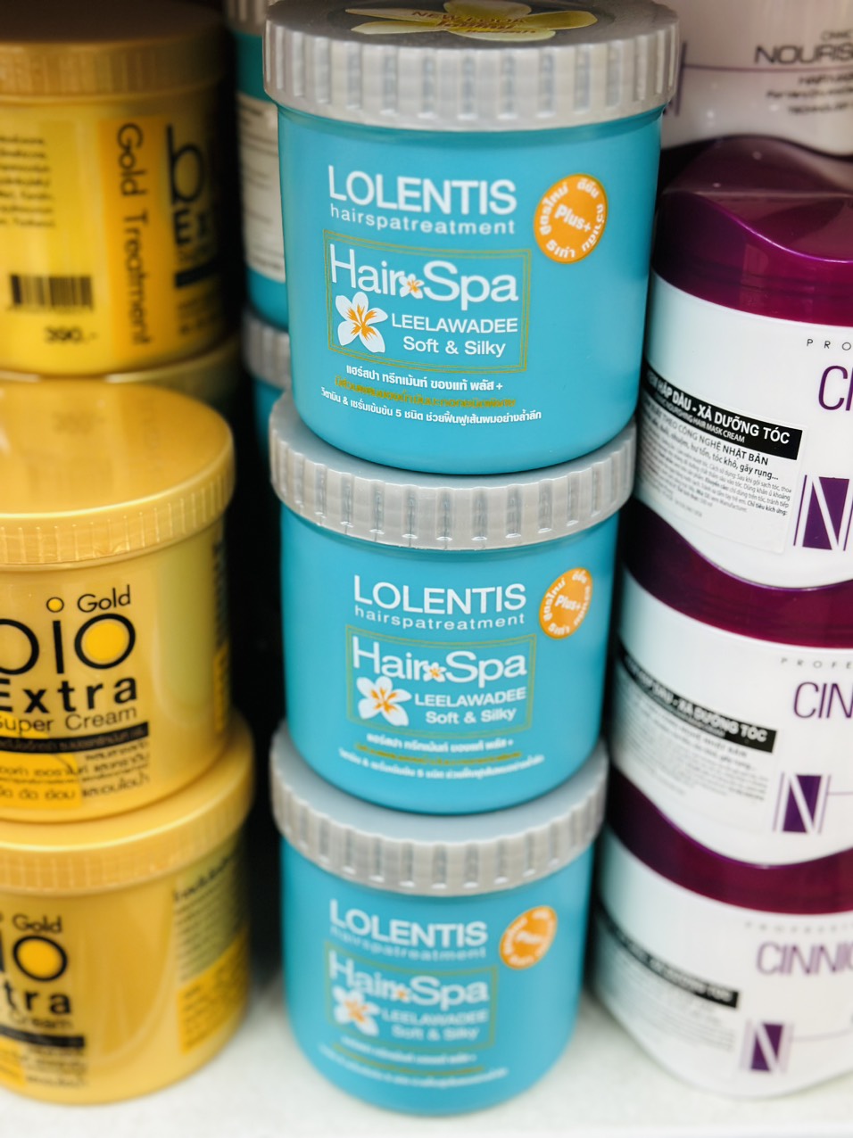 Hấp dầu (Ủ Tóc) Lolentis Hair Spa Thái lan 500gr