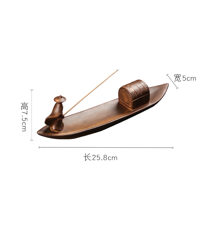Khay Sứ, Chân Đế Cắm Nhang Đốt Trầm Hương