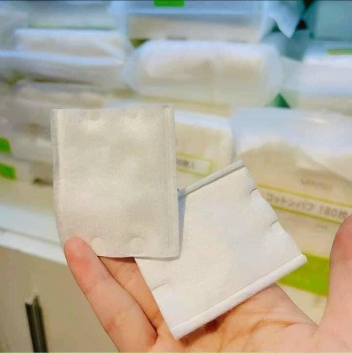 Bông Tẩy Trang Miniso Nhật Bản