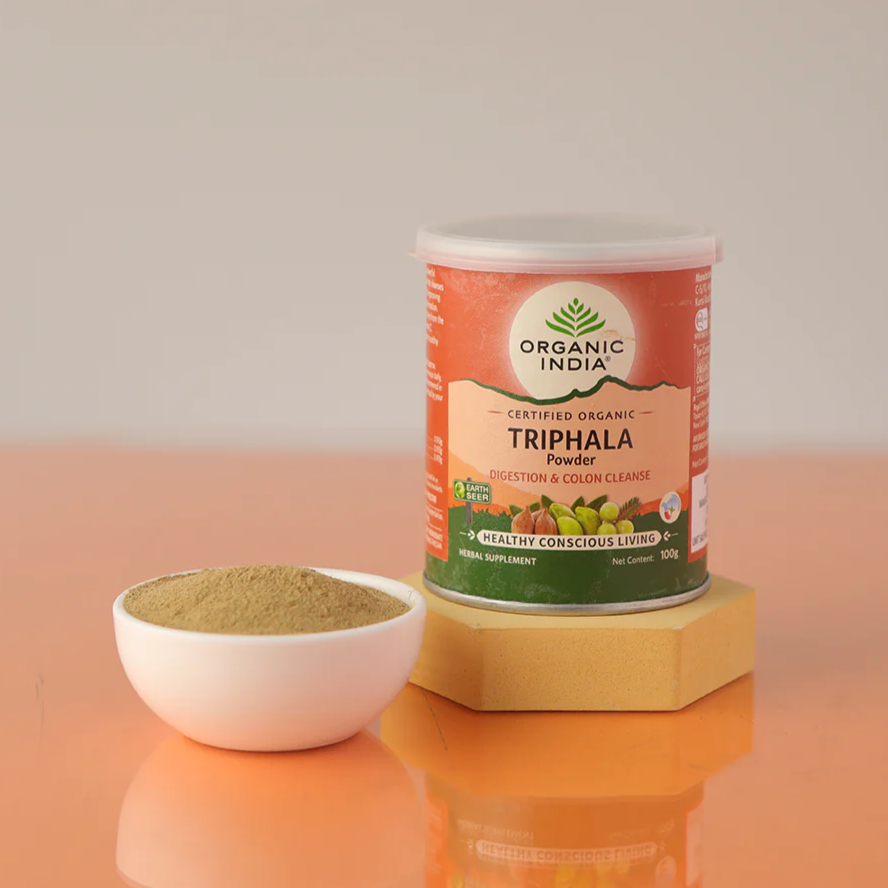 Bột Triphala hữu cơ Ấn Độ India Organic Triphala Powder 100gr
