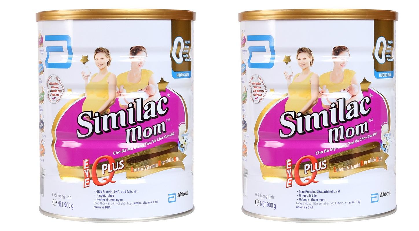 Sữa bột ABBOTT Similac Mom IQ Plus 900g.
