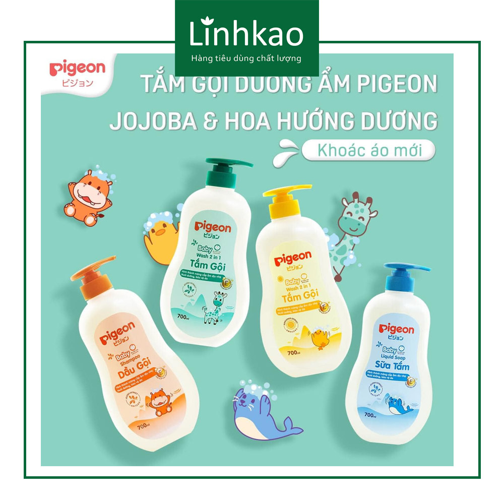 ( BABY) Dầu gội Pigeon 700ml Jojoba