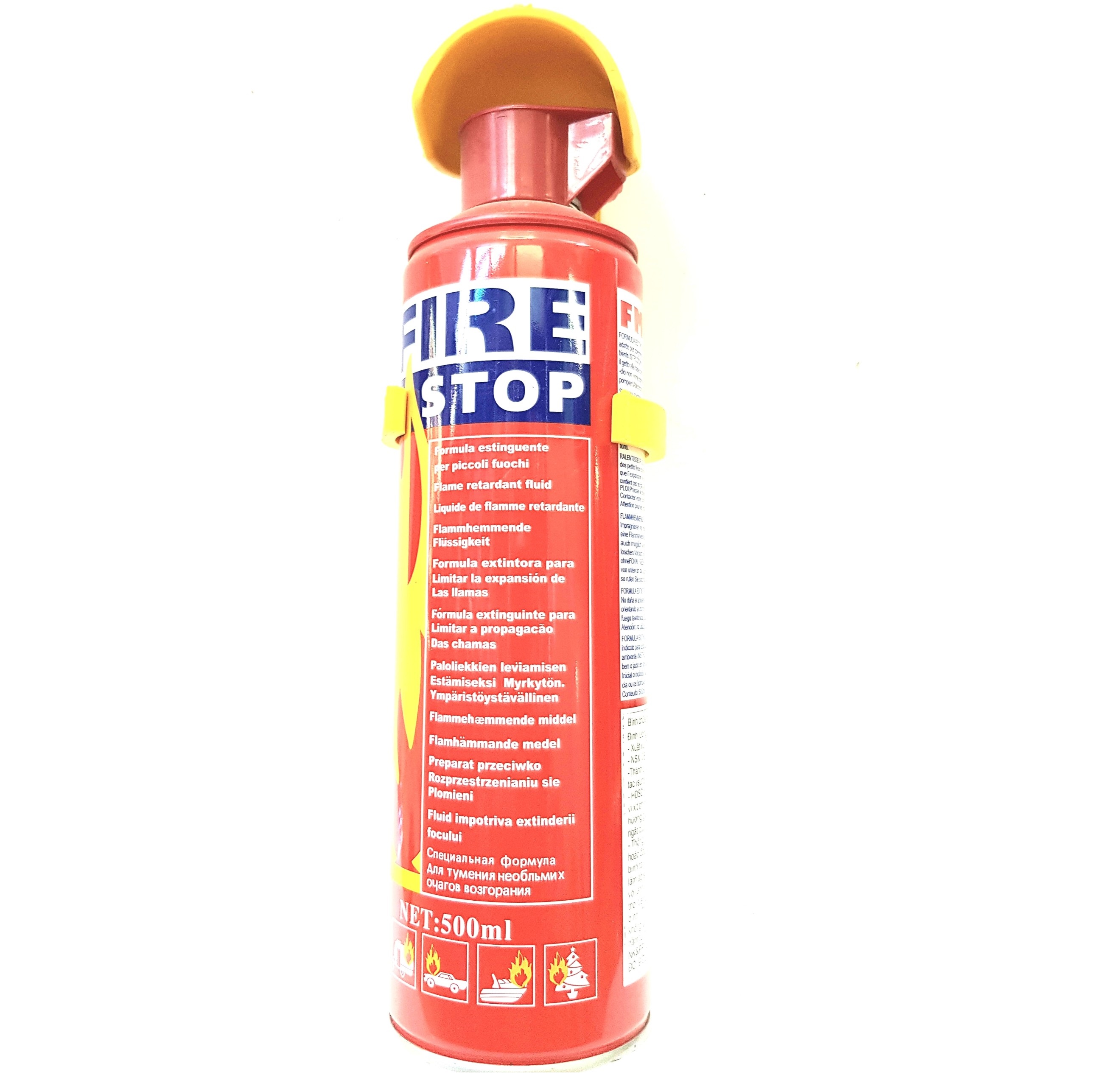[HCM]Bình chữa cháy nhỏ 500ml Fire Stop (dạng bọt)