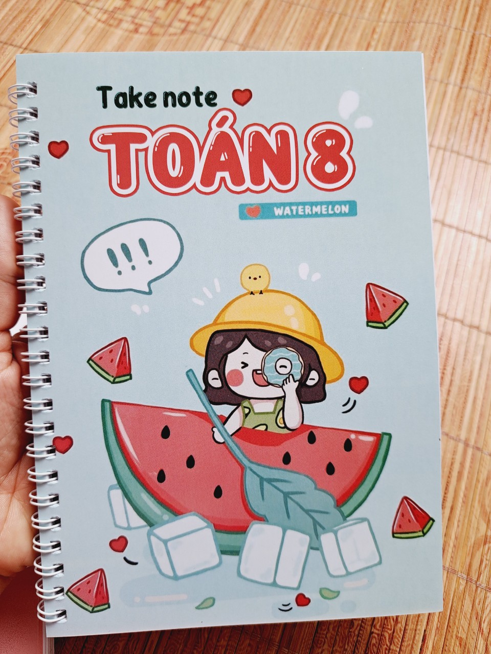 Toán 8 sổ tay takenote bản a6
