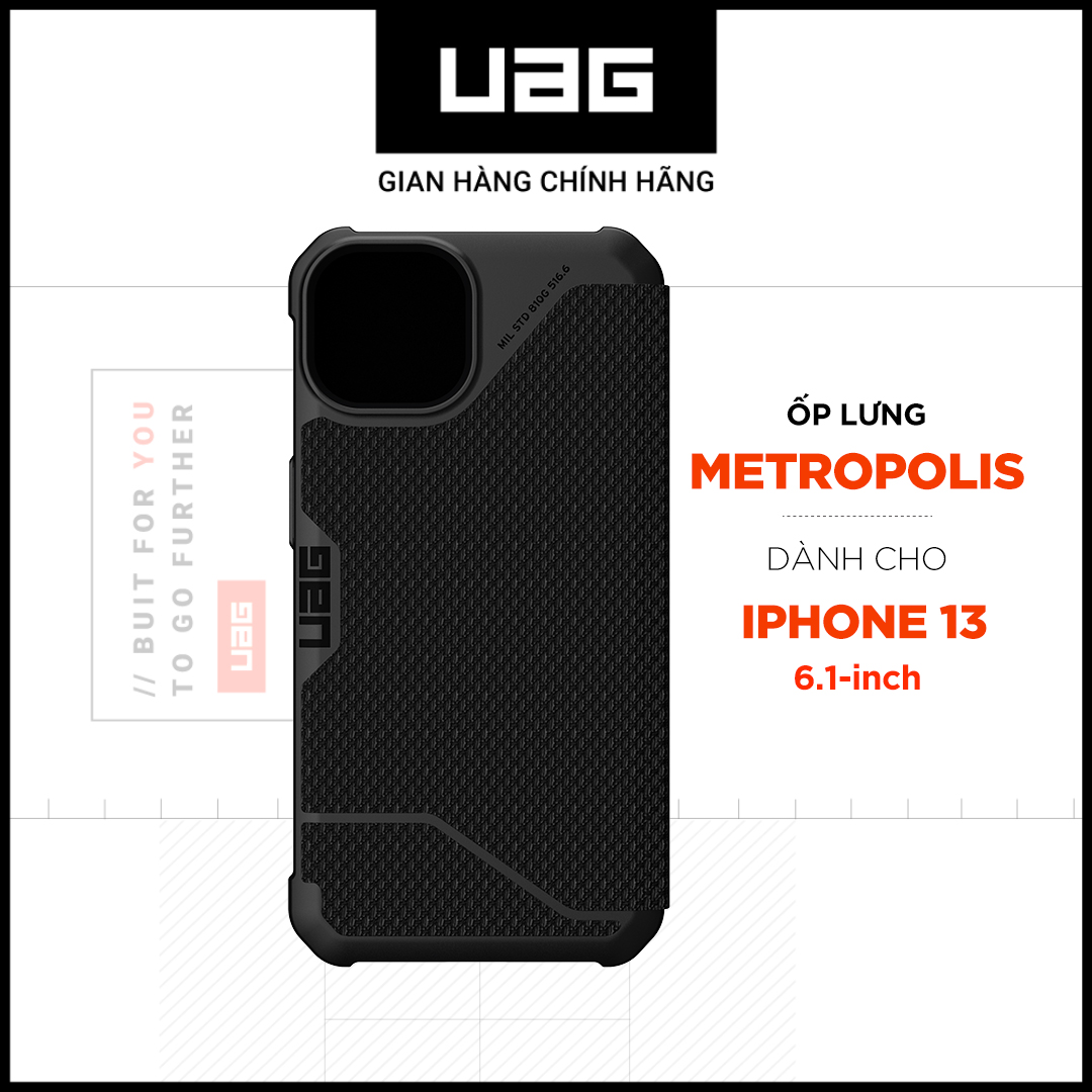 Ốp lưng UAG Metropolis cho iPhone 13 [6.1 inch]