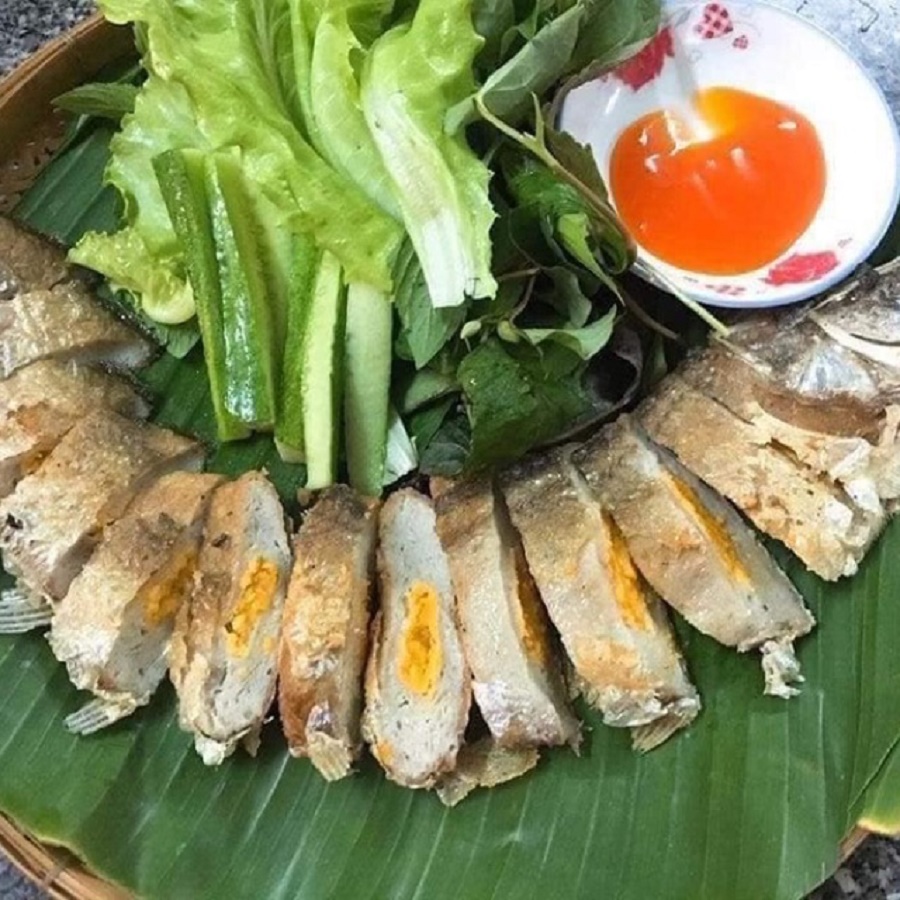 [Chỉ Giao HCM] Cá Thát Lát Rút Xương Nhân Trứng Muối (con 230g)