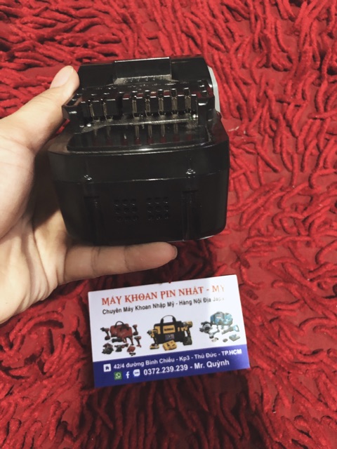 [HCM]Pin đóng mới hitachi 18v