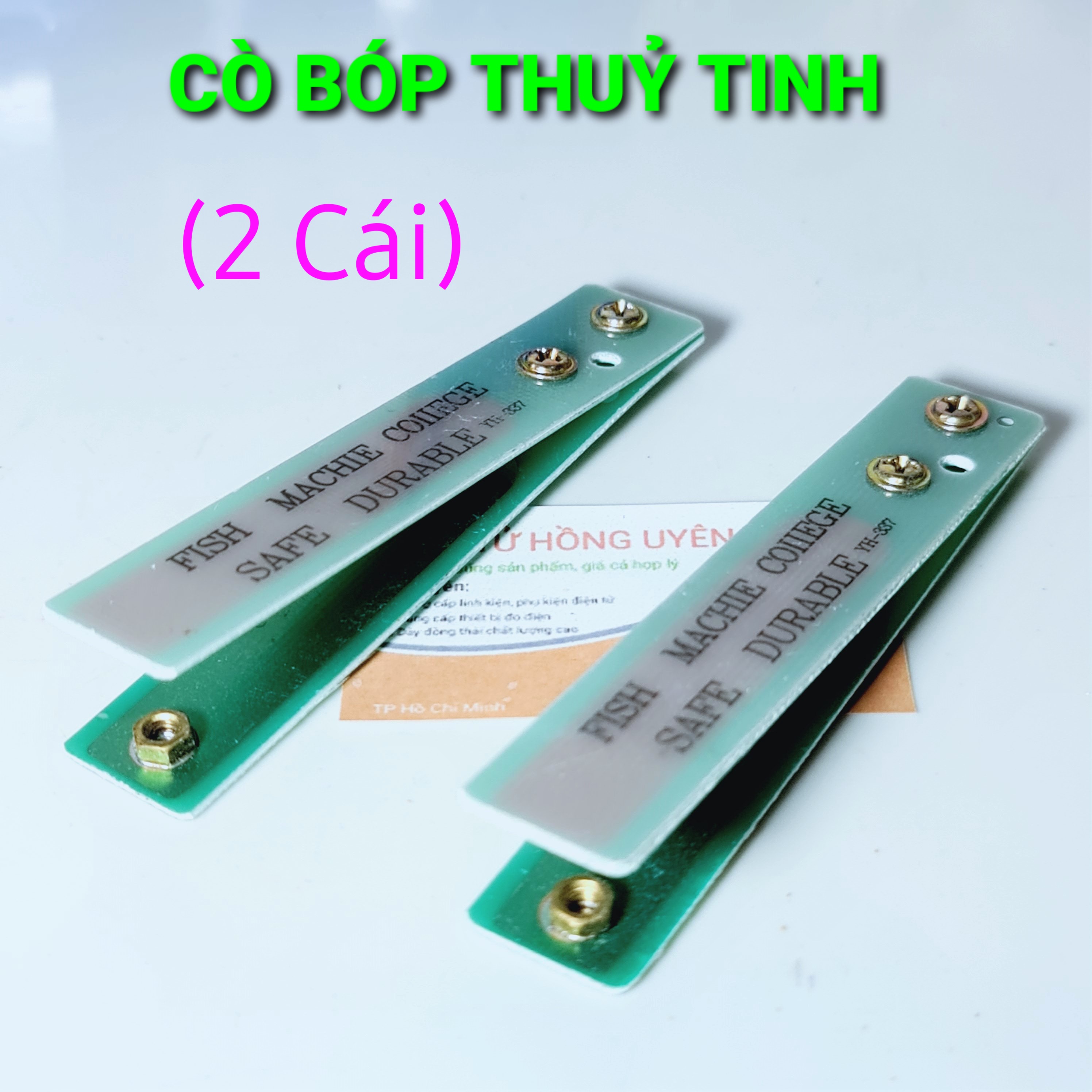 Cò bóp Thủy tinh chất lượng cao (Loại dày), độ đàn hồi cao, chống giật khi bóp cò. Cò bóp Fib thủy tinh điện tử. dùng được cả cho máy cơ, máy điện tử