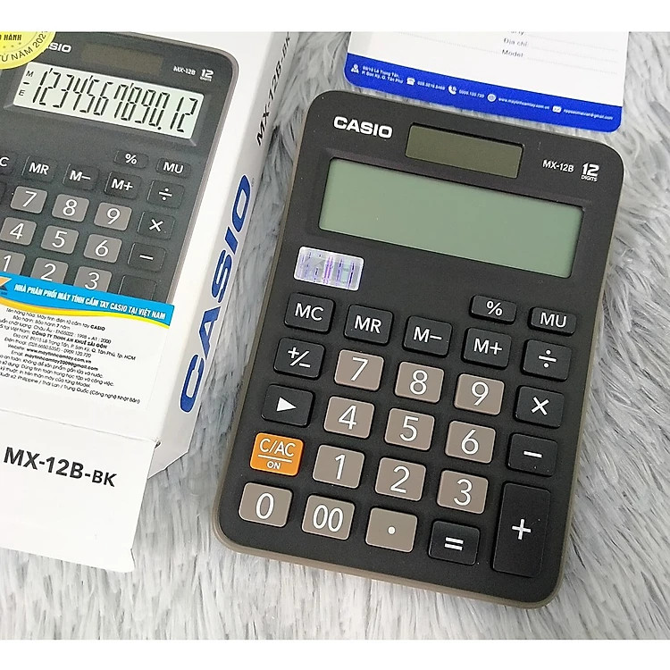 Máy Tính Để Bàn Casio MX-12B