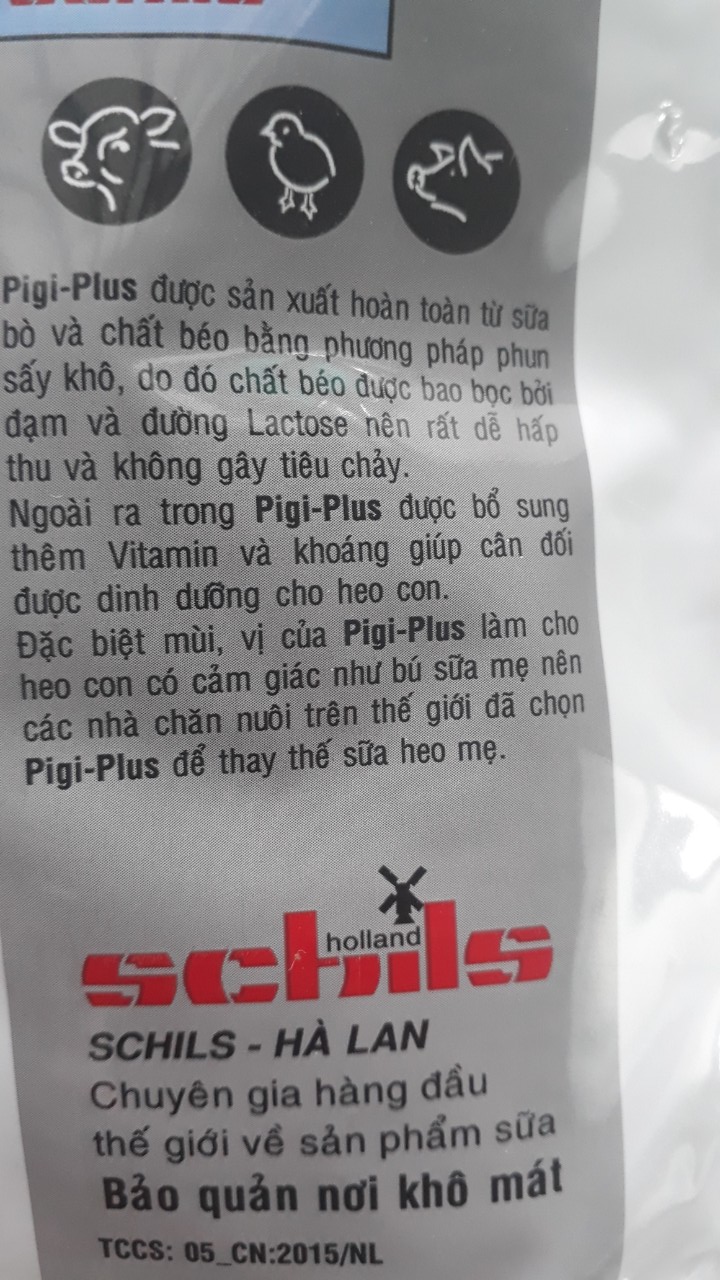 Pigi - Plus 0.5kg (sữa non cho heo sơ sinh)