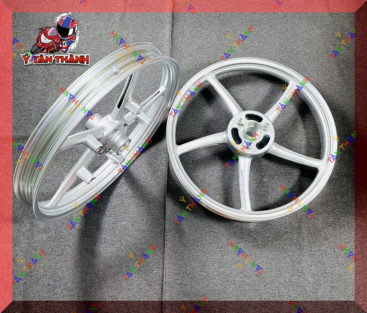 Cặp mâm 5 cây Xmode satria,raider Fi 1.6 1.85 MS27