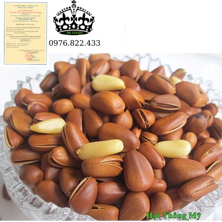 [CAM KẾT 100% NK MỸ A]Hạt thông Mỹ cao cấp giàu dinh dưỡng hôp 450g 250G 100G