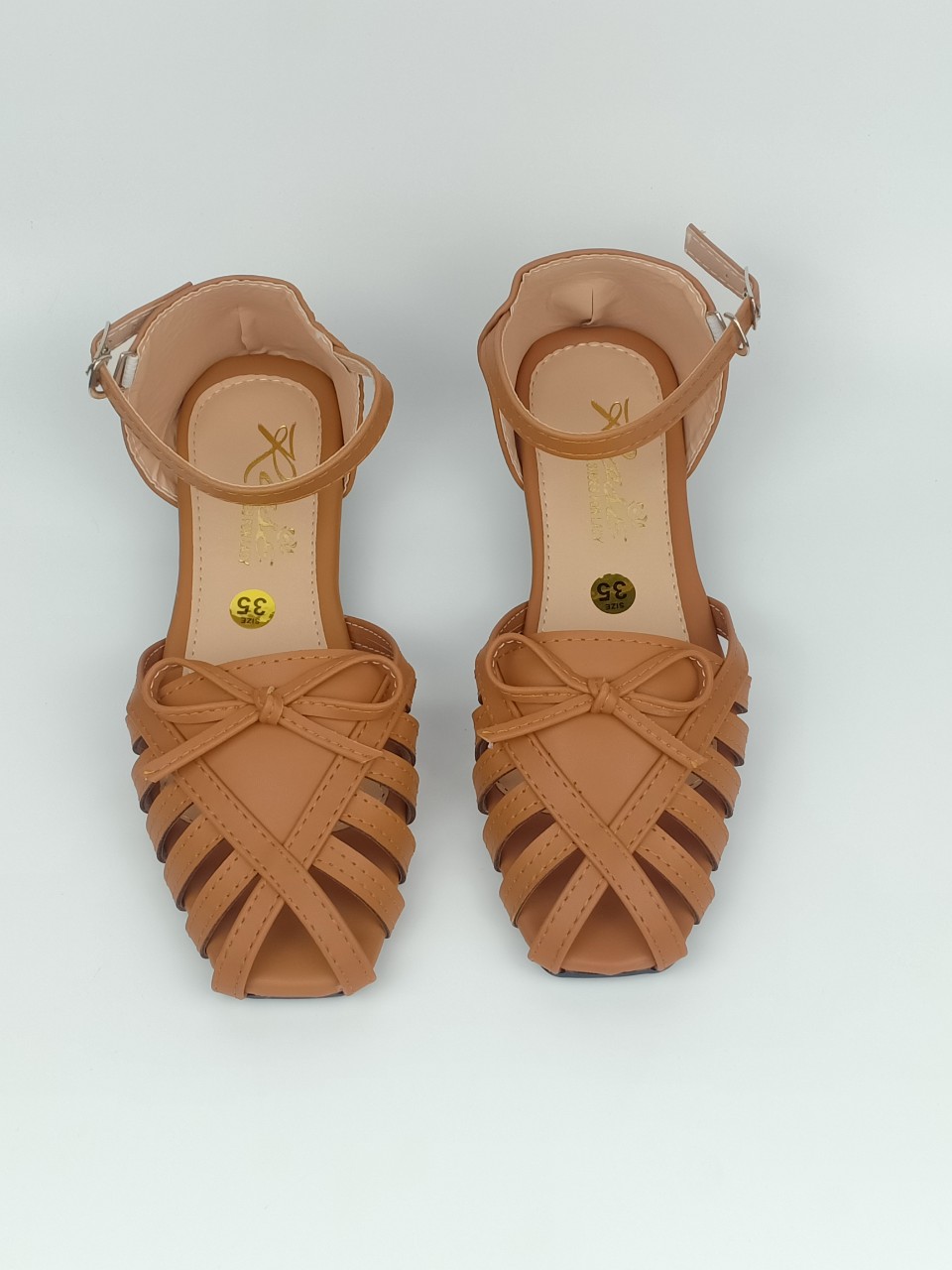 GIÀY SANDAL QUAI ĐAN RỌ CÓ NƠ