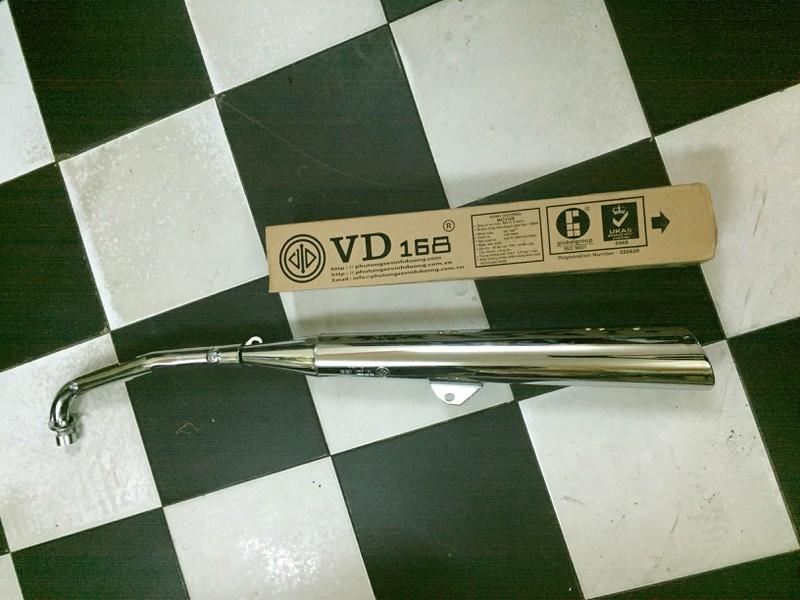 Pô xe wave RS VD168 nổ êm