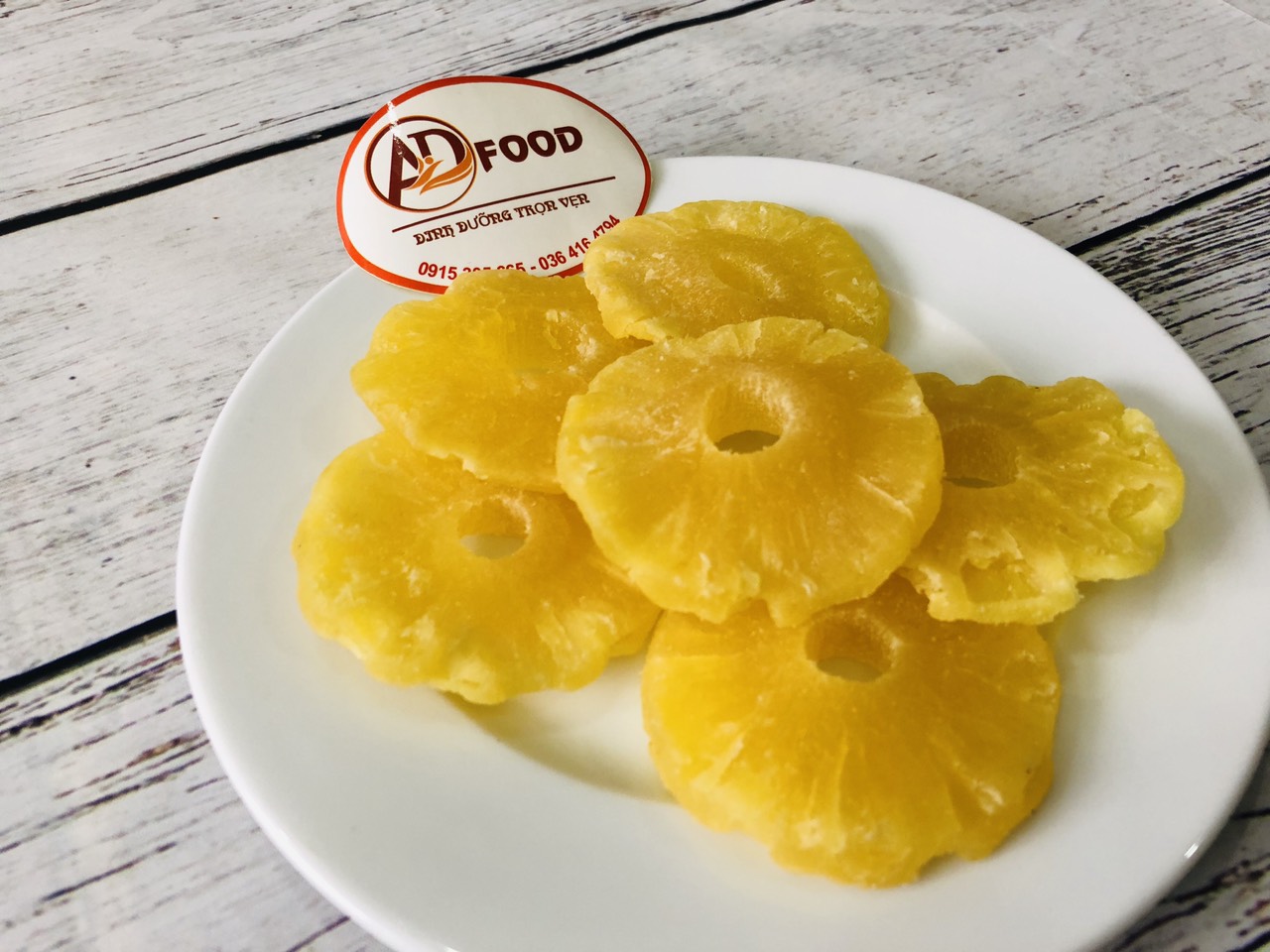 100g dứa sấy dẻo Thái Lan (thơm sấy dẻo)_TiTiMart