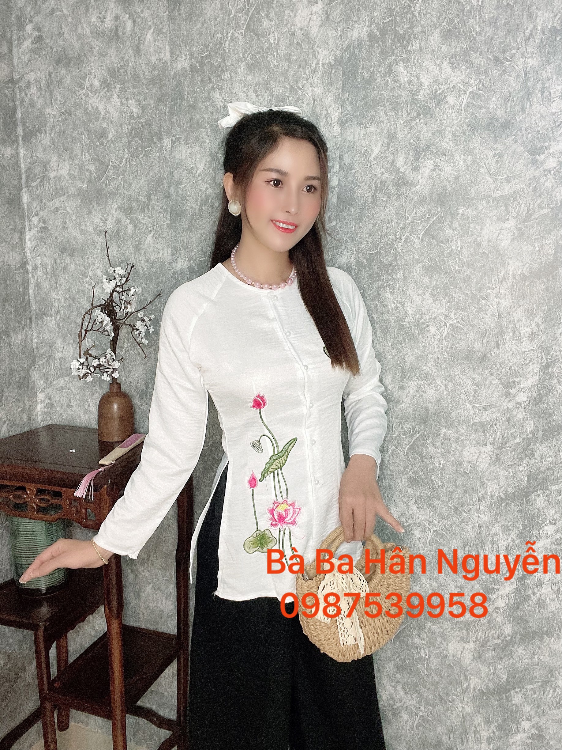 ÁO BÀ BA GÁM DÂY KÉO ( BÁN ÁO LẼ -QUẦN LẼ )