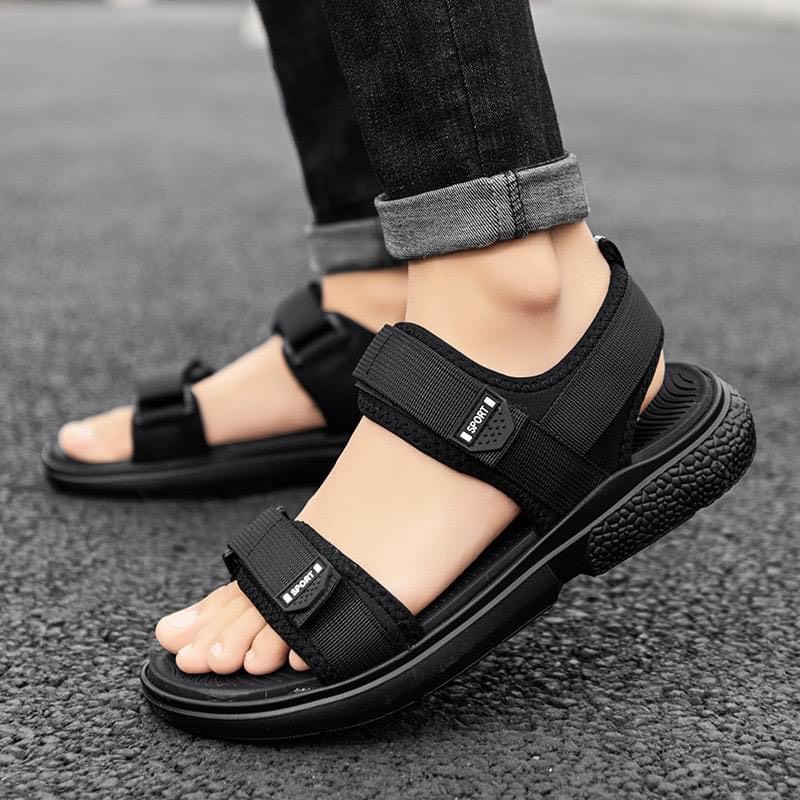 HOÀN TIỀN 15% - Dép Sandal Nam Dép Quai Hậu 2 Quai Dán Mã DP36