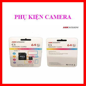 Thẻ nhớ 64gb hikvision đen