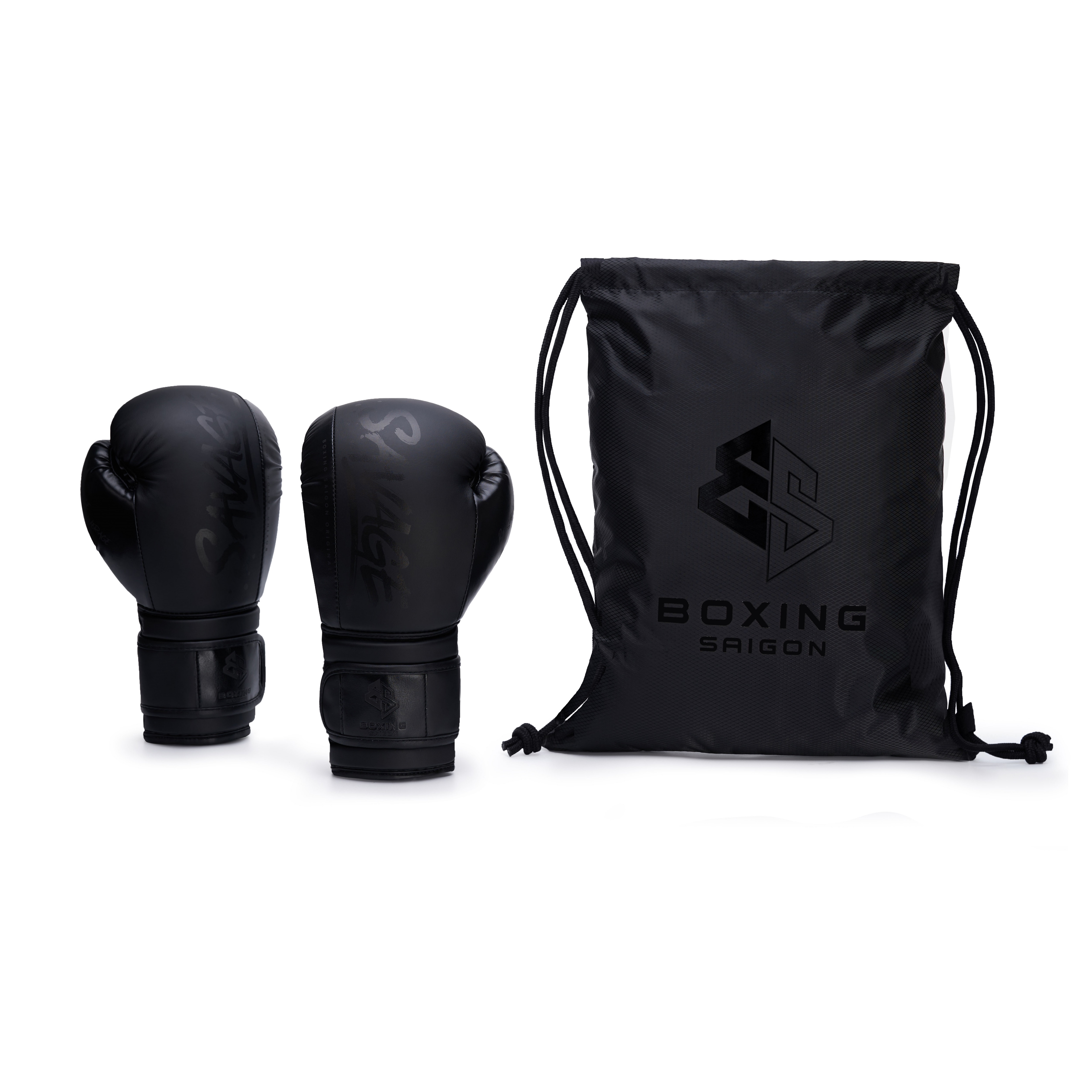 Găng tay Boxing Saigon Savage - All Black