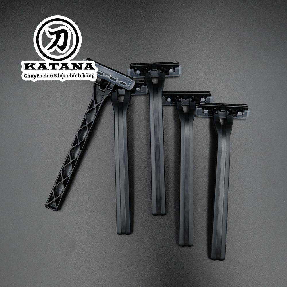 Dao cạo râu cao cấp Nhật LUF-5P bộ 5 chiếc (màu đen)