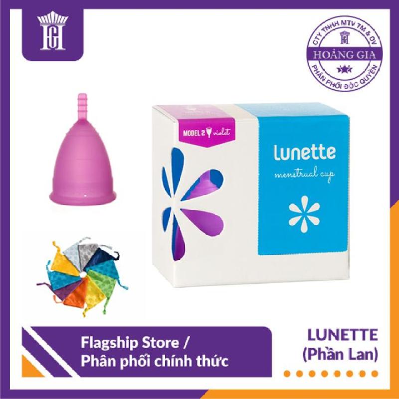 Cốc nguyệt san Lunette (màu Tím size 2 hộp hoa) – Hàng phân phối chính hãng bởi Công ty Hoàng Gia – Lunette Menstrual Cup (Normal to heavy flow) – Lunette Retailer in Vietnam nhập khẩu