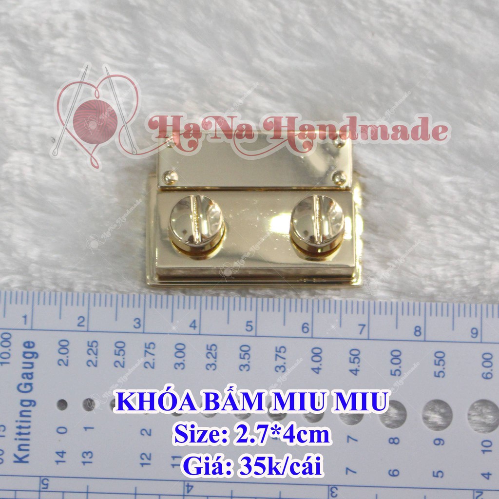 Miu Miu Click Lock (35K/Piece)
