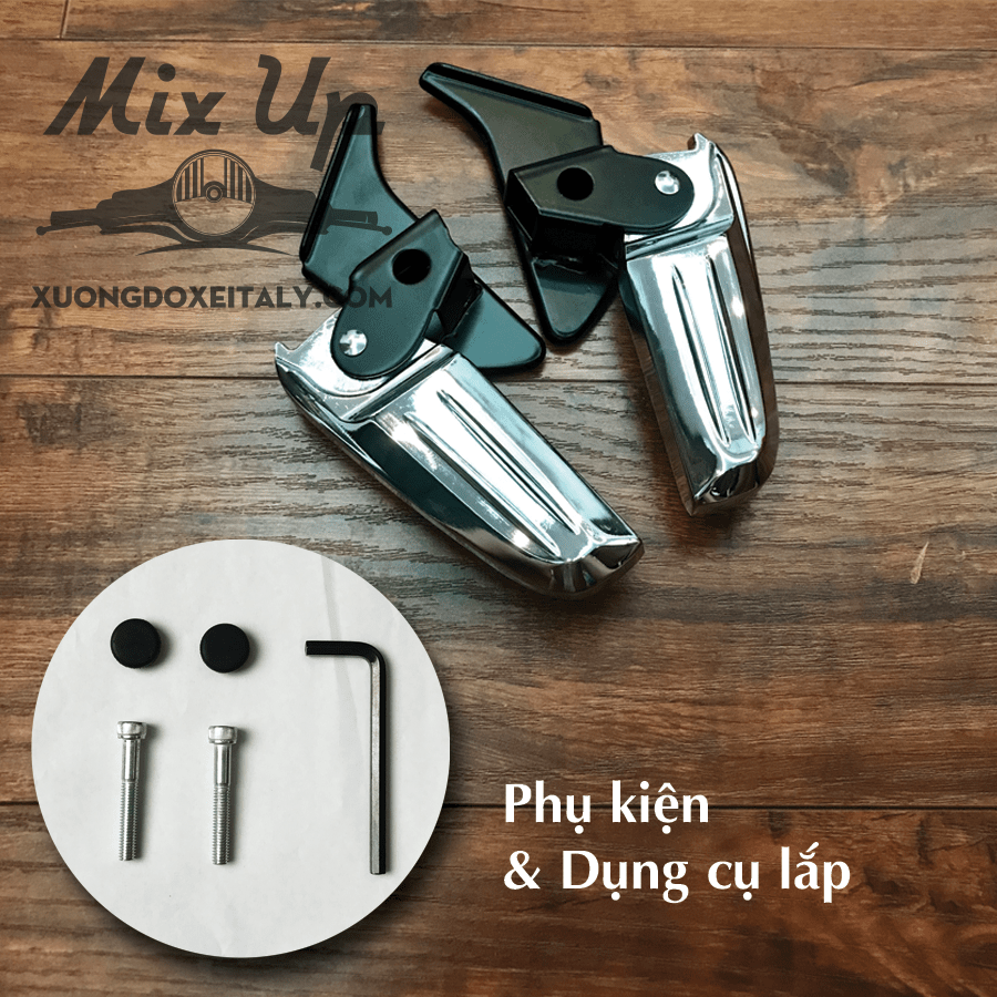 BỘ GÁC CHÂN DÒNG XE VESPA