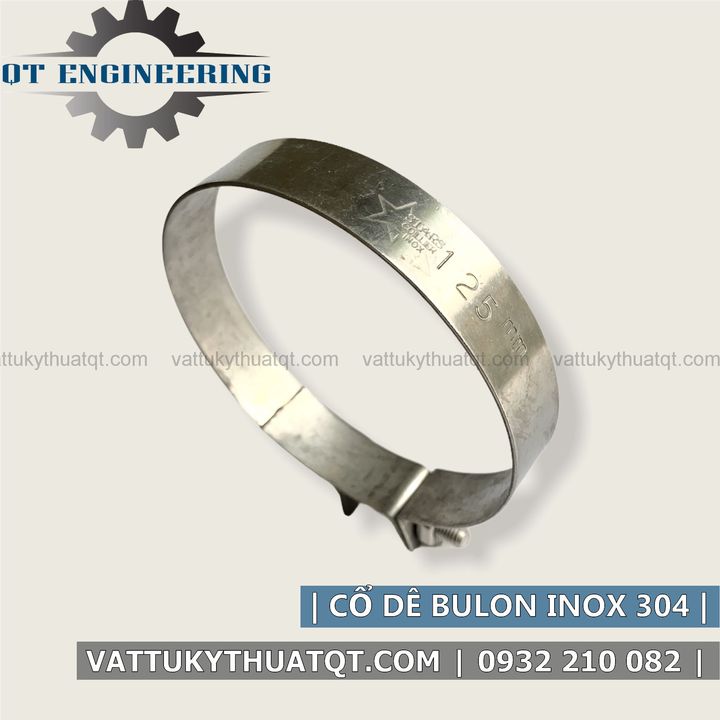 Cổ Dê Bulong Inox 304  (Phi 55,65,80,95,125) | VATTUKYTHUATQT.COM