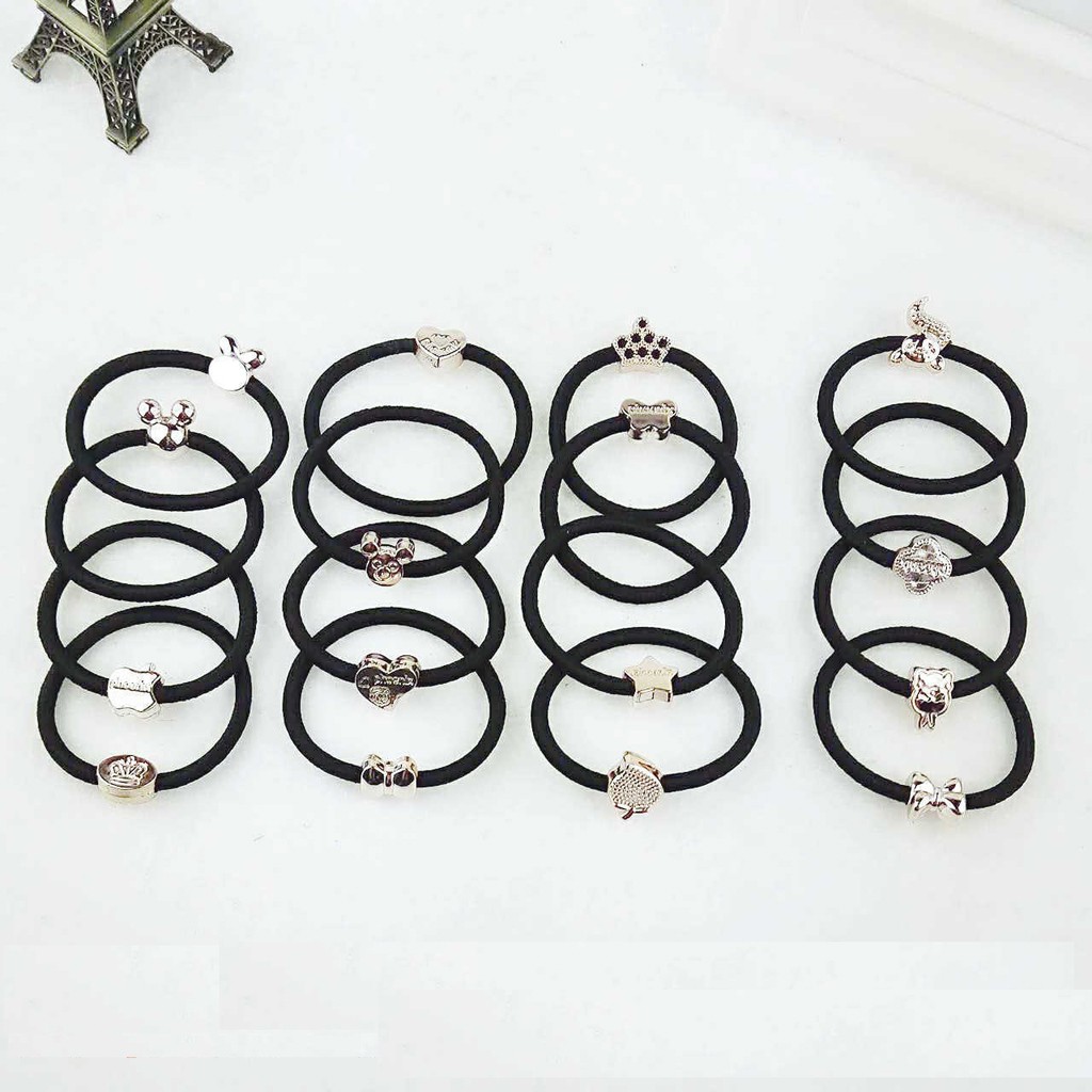 Thun Cột Tóc Cao Su Co Giãn Đầy Đặn Phong Cách  Buta