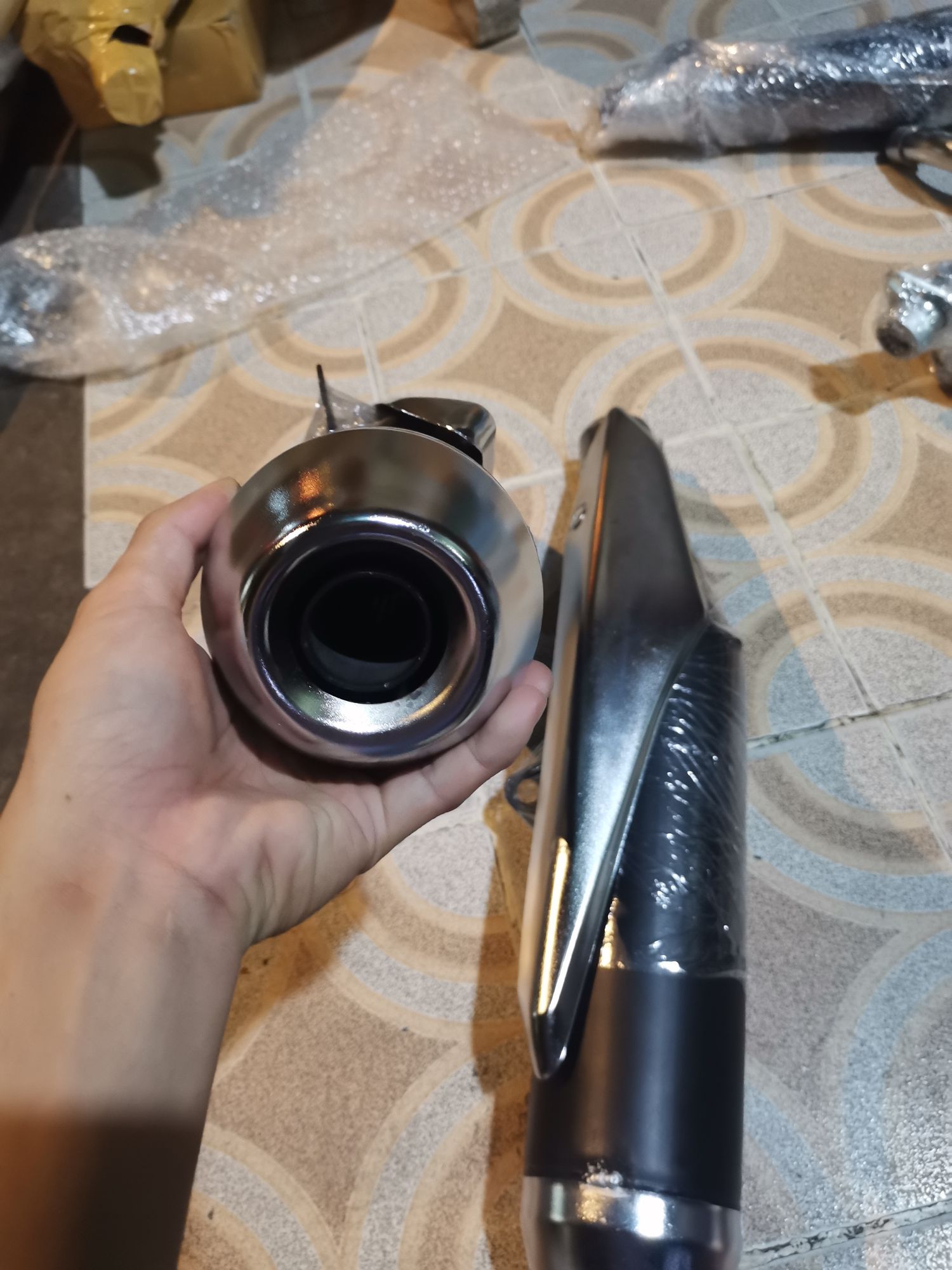 pô Raider fi móc gắn các loại xe (chưa bao gồm cổ pô)