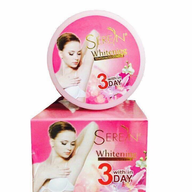Tẩy trắng, thâm nách, vùng bikini vĩnh viễn Seren 3day