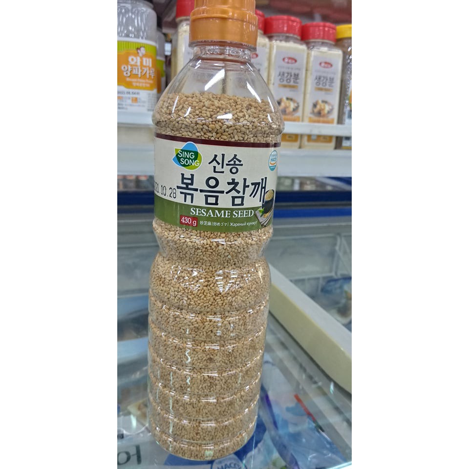 Mè Rang, Vừng Rang Hàn Quốc 430G. 볶음참깨