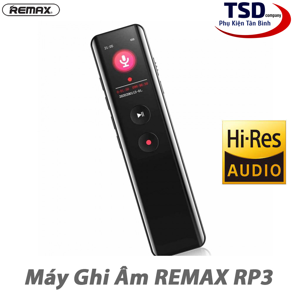 Genuine Remax RP3 Voice Recorder