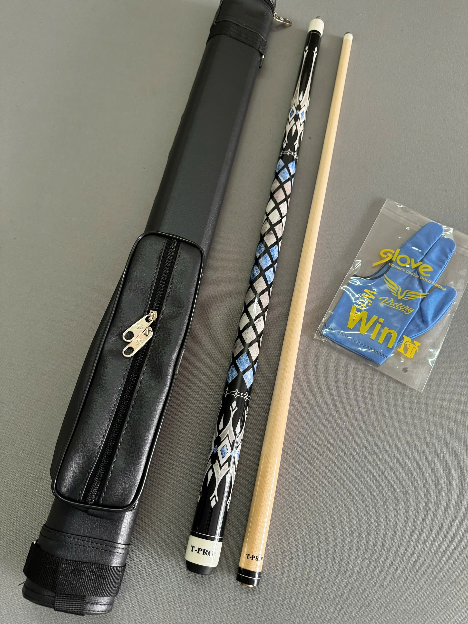 Nguyên bộ cơ bida đầu 11.5mm (chơi bida phăng)