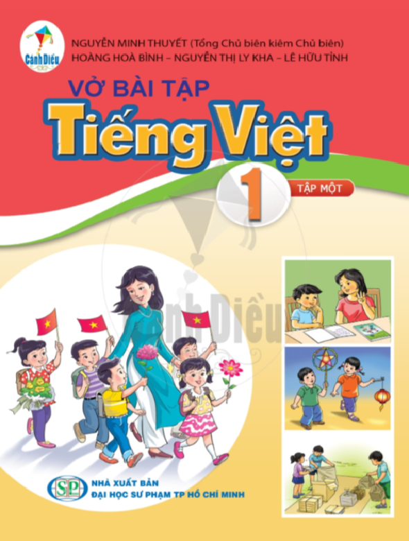 Vở bài tập tiếng việt lớp 1 tập 1- canh dieu