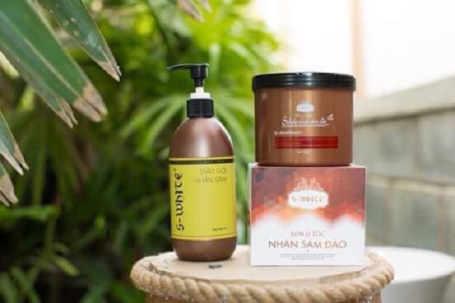 [HCM]Combo Ủ GỘI NHÂN SÂM ĐÀO SWHITE