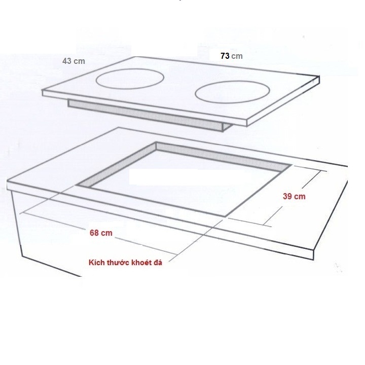 Bếp từ đôi Canzy CZ-I89
