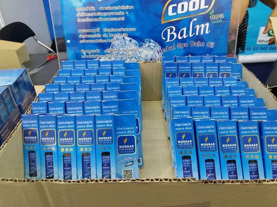 Dầu Thảo Dược Thái Lan Monnar Herbs Cool Balm